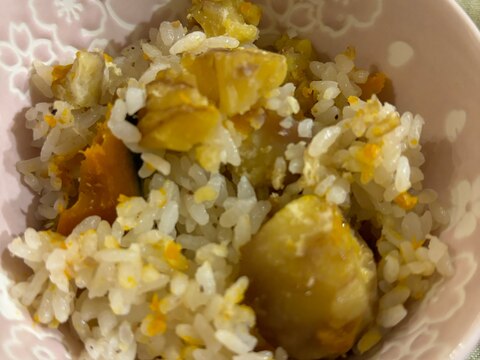 栗かぼちゃご飯